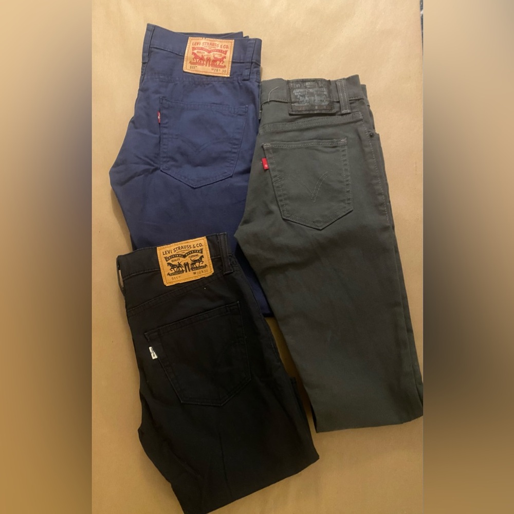 Lot of 3 Levi’s Men’s pants